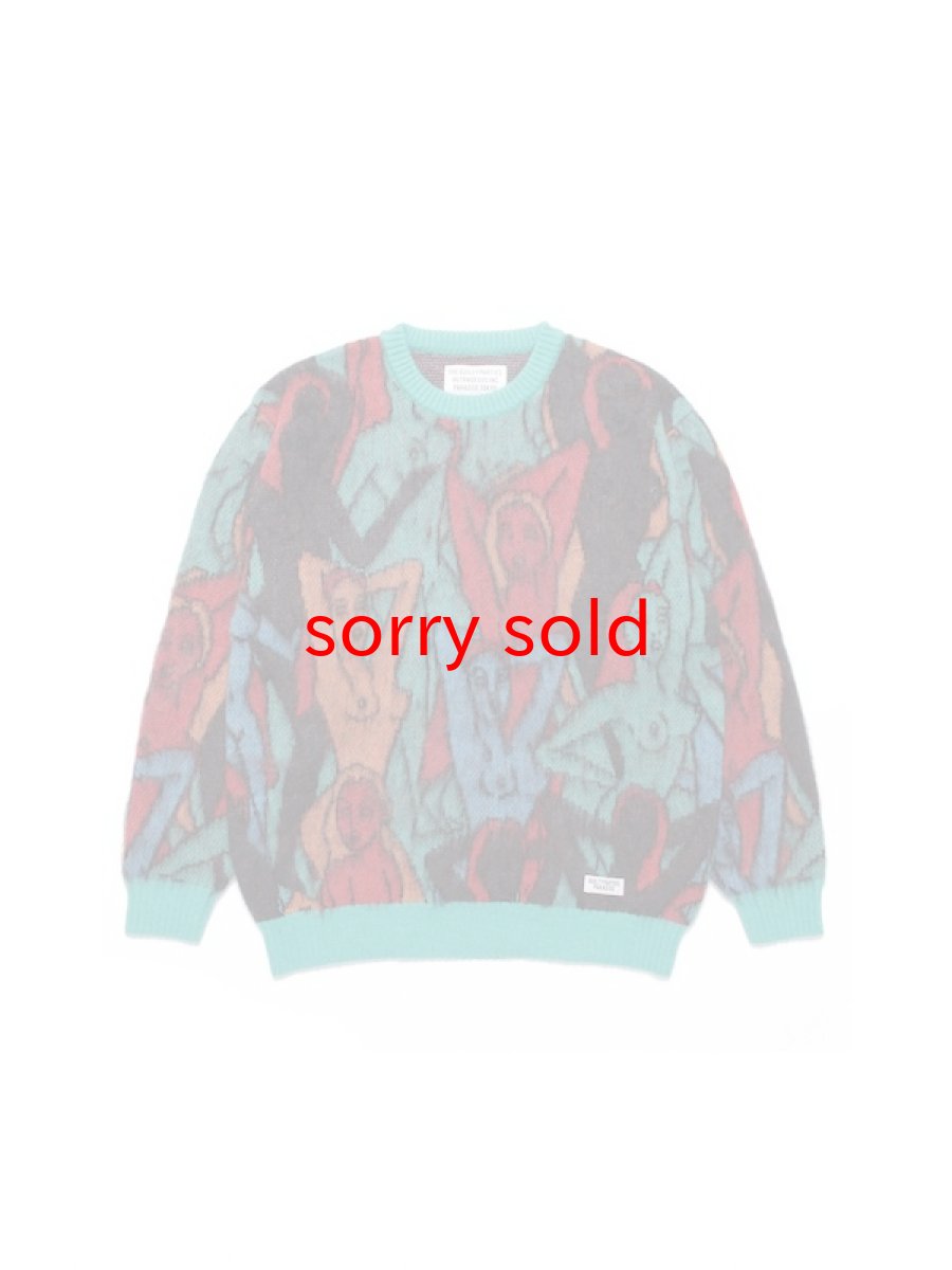 画像1: wackomaria  / ワコマリア MOHAIR CREW NECK SWEATER (1)