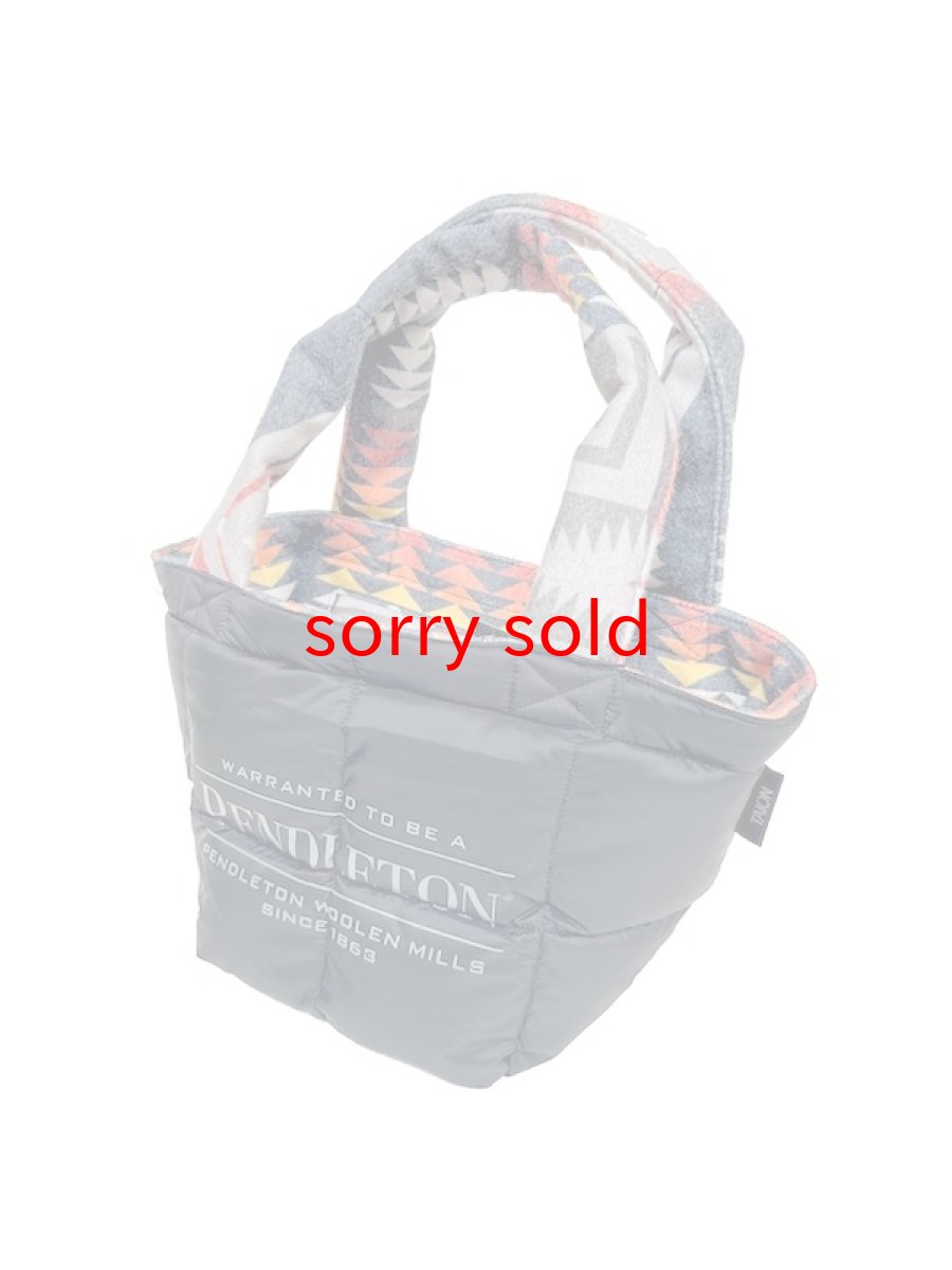 画像1: sale PENDLETON×TAION reversible lunch tote bag-s (1)