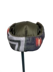 画像6: sale PENDLETON×TAION reversible warm cap (6)