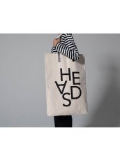 画像6: sale HEADS/ヘッズ HEADSロゴ 帆布art school bag (6)