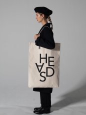 画像7: sale HEADS/ヘッズ HEADSロゴ 帆布art school bag (7)