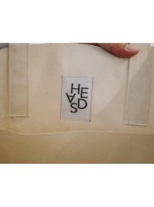 画像3: sale HEADS/ヘッズ HEADSロゴ 帆布art school bag (3)