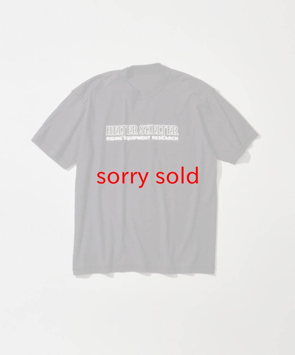 画像1: Riding Equipment Research HS Logo Tee (MINE) (1)