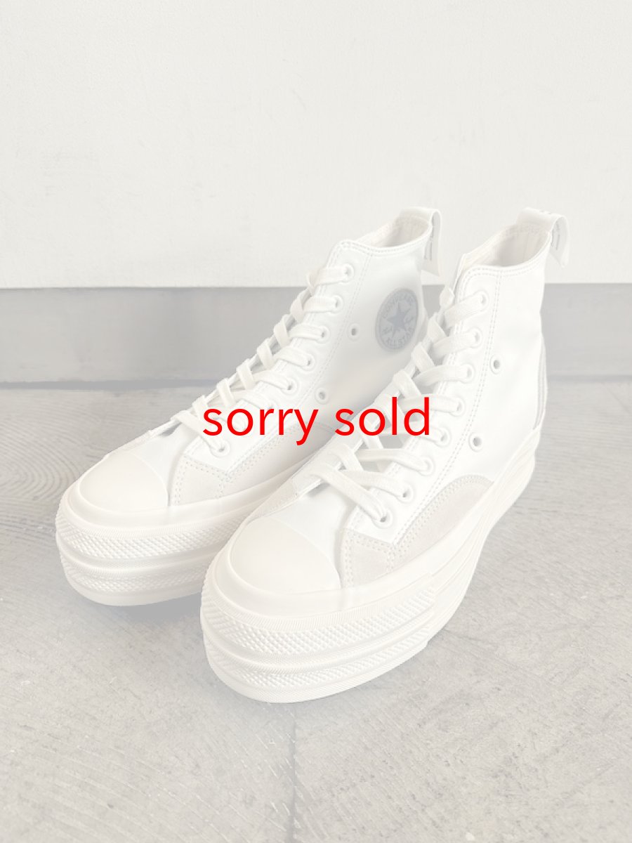 画像1: converse addict / コンバースアディクト chuck taylor leather plt rokh hi (1)