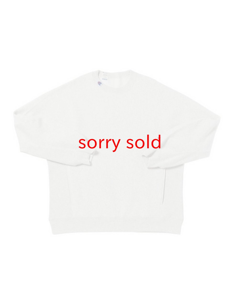 画像1: n.hoolywood / エヌハリウッド N.HOOLYWOOD ×Champion CREWNECK SWEATSHIRT (1)
