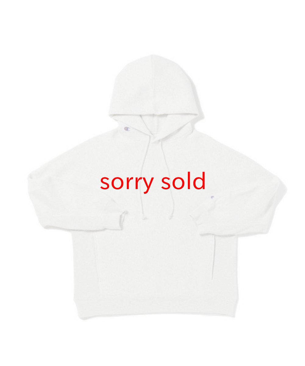 画像1: n.hoolywood / エヌハリウッド N.HOOLYWOOD×Champion HOODED SWEATSHIRT (1)