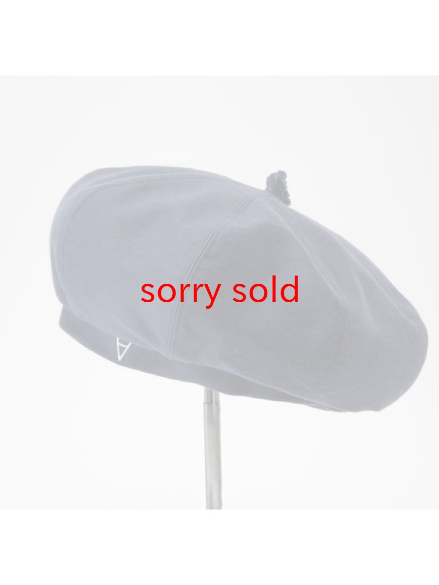 画像1: HEADS/ヘッズ (HEADS×THE FACTORY MADE) MOLESKIN BERET (1)