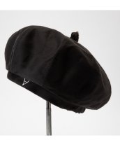 画像4: HEADS/ヘッズ (HEADS×THE FACTORY MADE) MOLESKIN BERET (4)