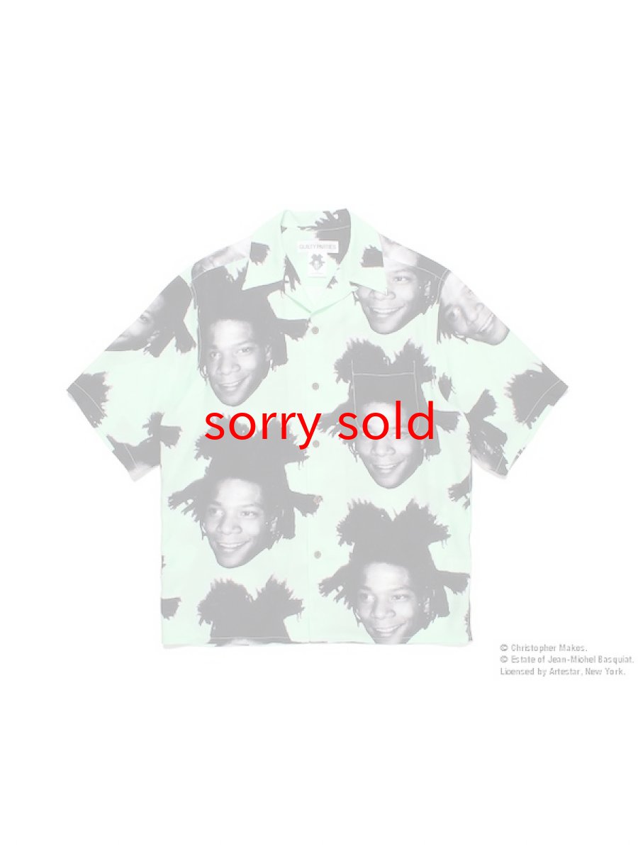 画像1: セール価格お問い合わせください。wackomaria  / ワコマリア JEAN-MICHEL BASQUIAT / S/S HAWAIIAN SHIRT ( TYPE-1 ) (1)