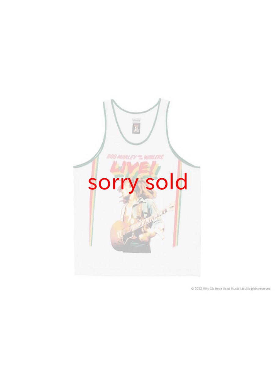 画像1: セール価格お問い合わせください。wackomaria  / ワコマリア BOB MARLEY / TANK TOP (1)