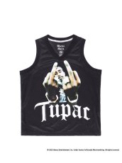画像1: セール価格お問い合わせください。wackomaria  / ワコマリア TUPAC / BASKET BALL TANK TOP (1)