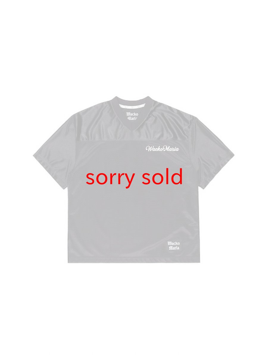 画像1: セール価格お問い合わせください。wackomaria  / ワコマリア FOOT BALL SHIRT (1)