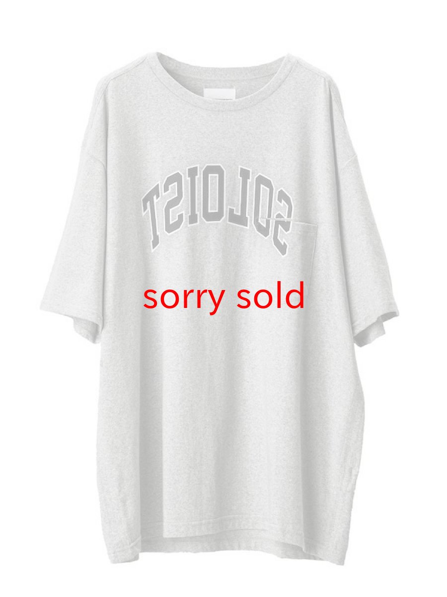 画像1: TAKAHIROMIYASHITATheSoloist / ソロイスト SOLOIST.(oversized s/s pocket tee) (1)