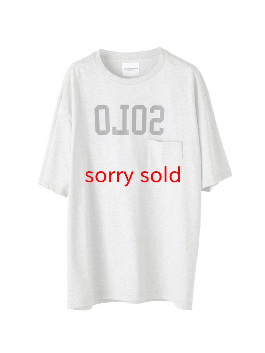 画像1: TAKAHIROMIYASHITATheSoloist / ソロイスト SOLO.(oversized s/s pocket tee) (1)