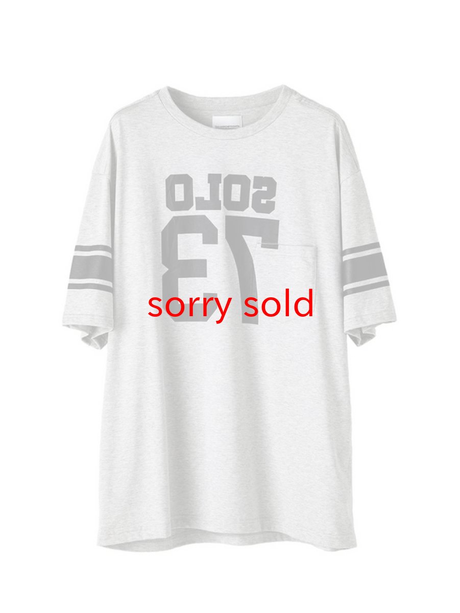 画像1: TAKAHIROMIYASHITATheSoloist / ソロイスト SOLO73.(oversized s/s pocket tee) (1)
