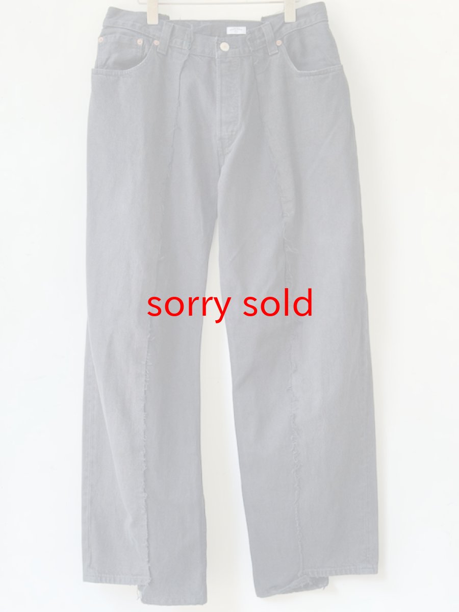 画像1: OLD PARK / BAGGY JEANS (1)