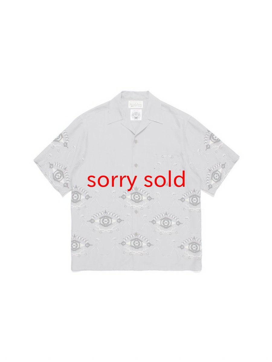 画像1: wackomaria  / ワコマリア WOLF'S HEAD / S/S HAWAIIAN SHIRT ( TYPE-5 ) (1)