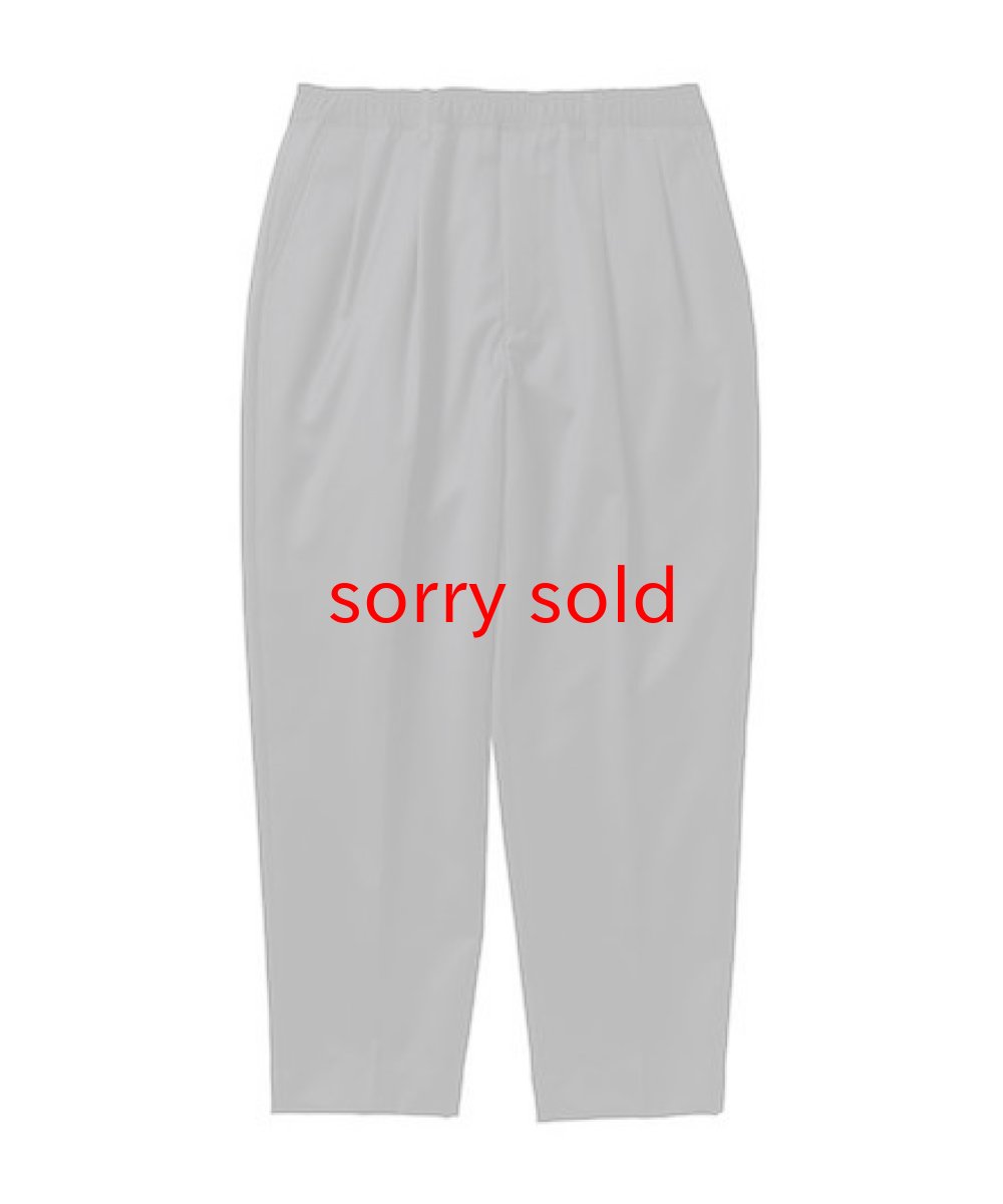 画像1: n.hoolywood / エヌハリウッド WIDE TAPERED EASY SLACKS (1)