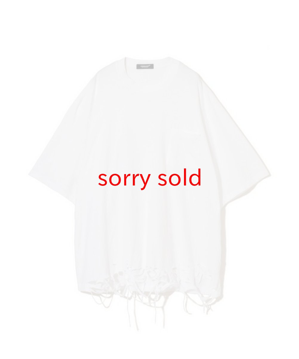 画像1: undercover/アンダーカバー damage pocket tee (1)