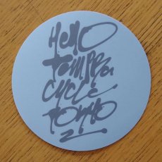 画像1: tempra/テンプラ HTT（Hello tempra Tokyo）ステッカー (1)
