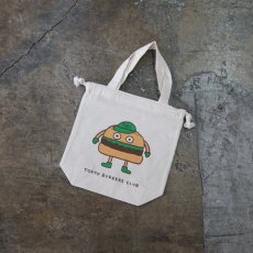 画像1: tempra/テンプラ TBC(Tokyo Burgers Club) 巾着トート (1)