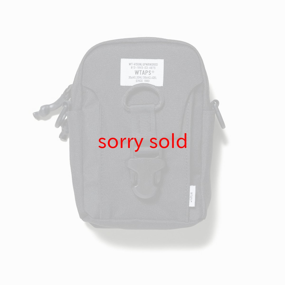 画像1: wtaps/ ダブルタップス RECONNAISSANCE / POUCH / NYLON. CORDURA (1)