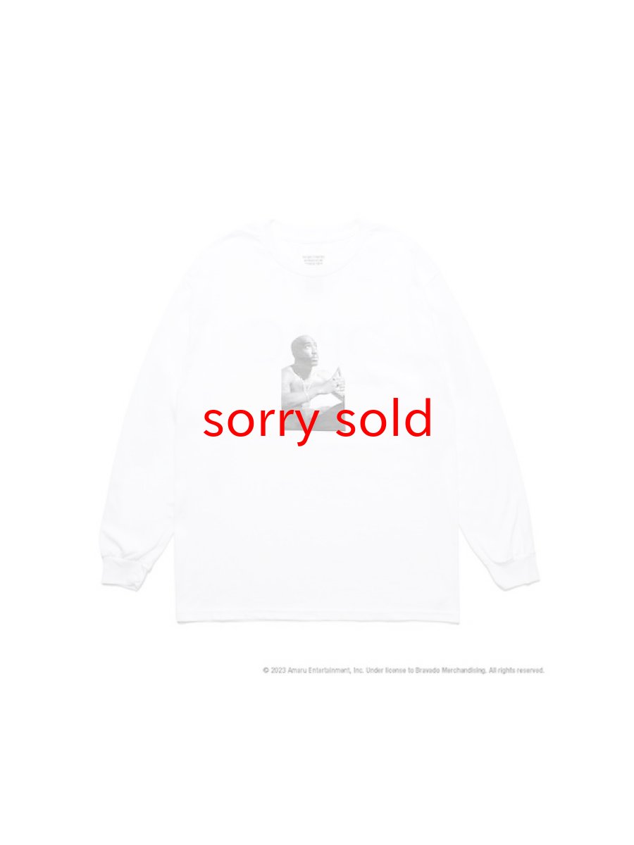 画像1: wackomaria  / ワコマリア TUPAC / CREW NECK LONG SLEEVE T-SHIRT (1)