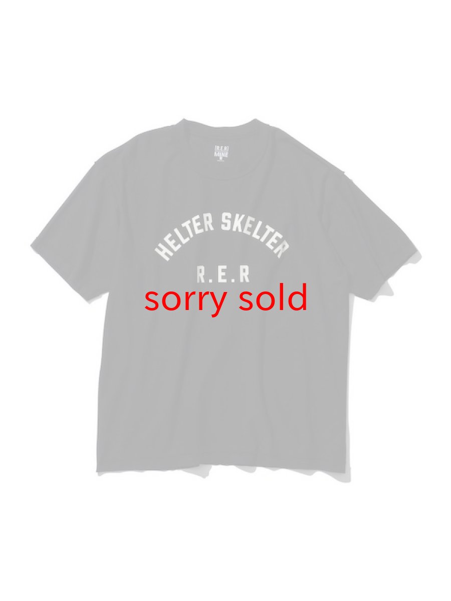 画像1: Riding Equipment Research HS Logo Tee (MINE) (1)