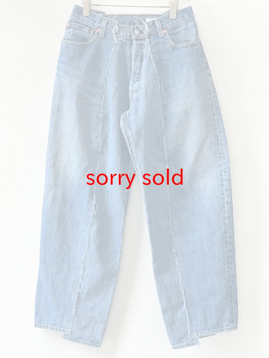 画像1: OLD PARK / BAGGY JEANS (1)