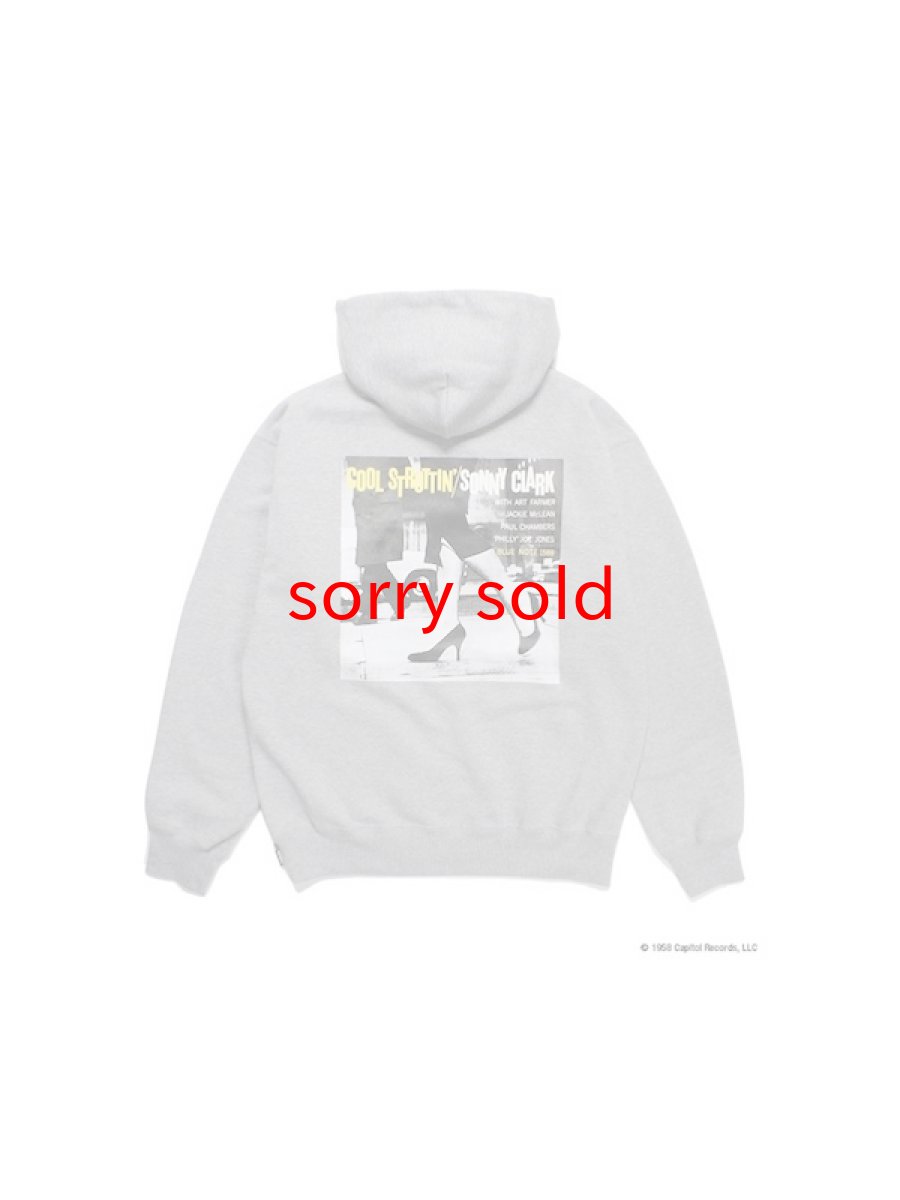 画像1: (セール価格お問い合わせ下さい。)wackomaria  / ワコマリア BLUE NOTE / MIDDLE WEIGHT PULL OVER HOODED SWEAT SHIRT (TYPE-2) (1)