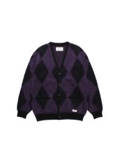 画像2: wackomaria  / ワコマリア DIAMOND MOHAIR CARDIGAN (2)