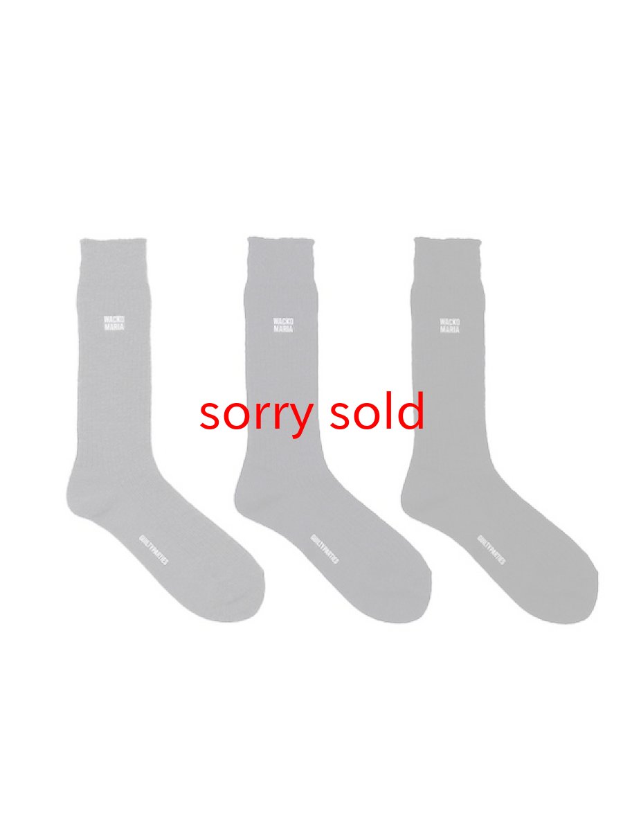 画像1: wackomaria  / ワコマリア LOGO SOCKS (1)