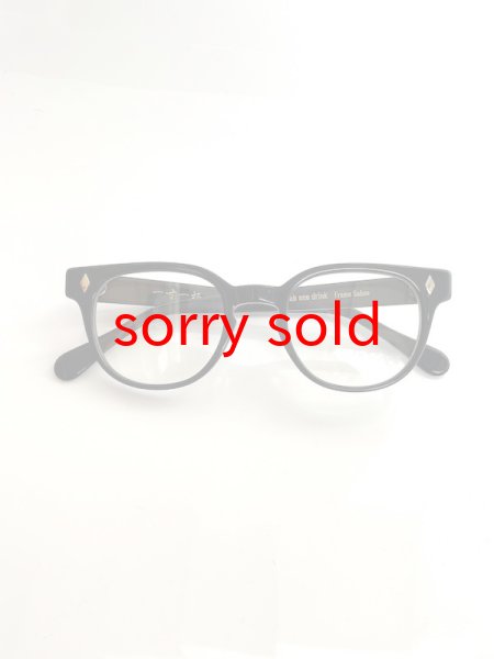 画像1: 一寸一杯 sanyu-tei “Allen” / BLACK×CLEAR LENS (1)