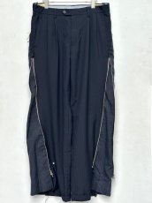 画像2: sale OLD PARK / ZIP BAGGY PANTS (2)