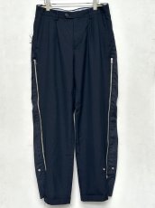 画像1: sale OLD PARK / ZIP BAGGY PANTS (1)