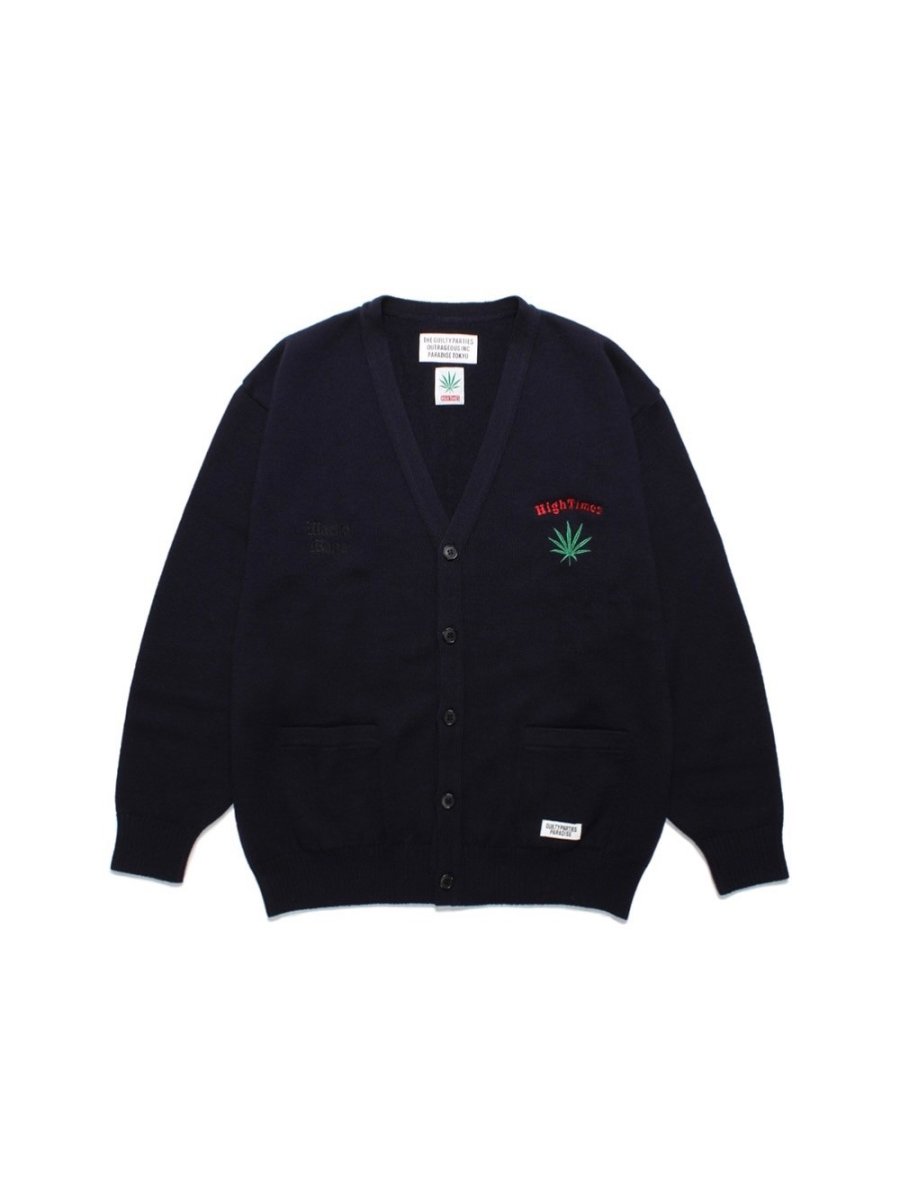 画像1: (セール価格お問い合わせ下さい。)wackomaria  / ワコマリア HIGH TIMES / CLASSIC CARDIGAN (1)