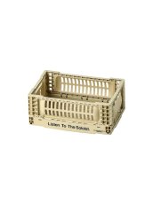 画像1: TAKAHIROMIYASHITATheSoloist / ソロイスト folding container bask(small) (1)