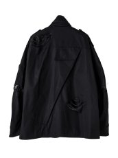 画像2: TAKAHIROMIYASHITATheSoloist / ソロイスト back gusset sleeve photographer jacket.(clash) (2)