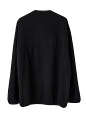 画像2: sale TAKAHIROMIYASHITATheSoloist / ソロイスト back gusset sleeve harf zip fleece jacket.(solid) (2)