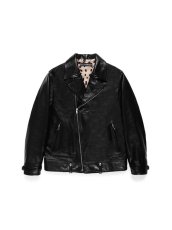画像1: (セール価格お問い合わせ下さい。)wackomaria  / ワコマリア DOUBLE RIDERS LEATHER JACKET ( TYPE-1 ) (1)