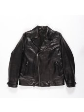 画像4: (セール価格お問い合わせ下さい。)wackomaria  / ワコマリア DOUBLE RIDERS LEATHER JACKET ( TYPE-1 ) (4)
