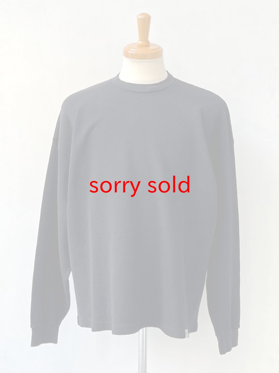 画像1: sale MINE / マイン Loose Fit Heavy Thermal (1)
