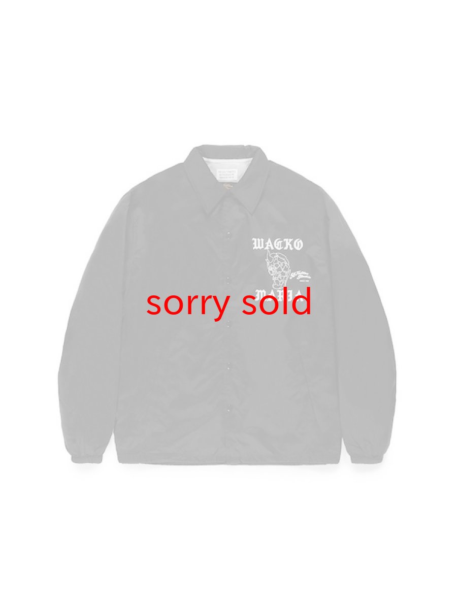 画像1: (セール価格お問い合わせ下さい。)wackomaria  / ワコマリア 56 TATTOO STUDIO / COACH JACKET (1)