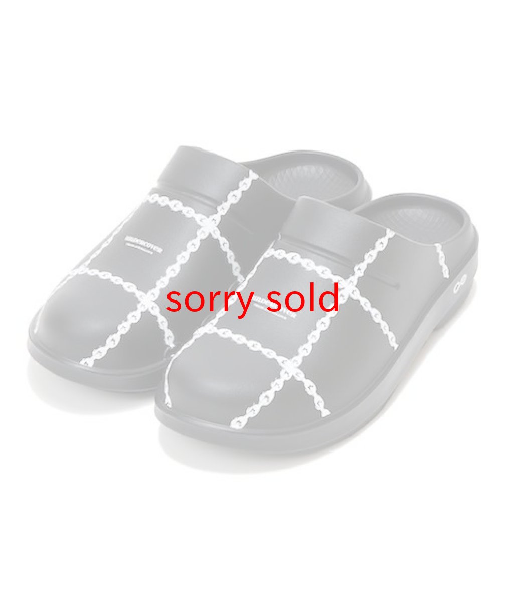 画像1: sale undercover/アンダーカバー UNDERCOVER x OOFOSラバークロッグサンダル (1)