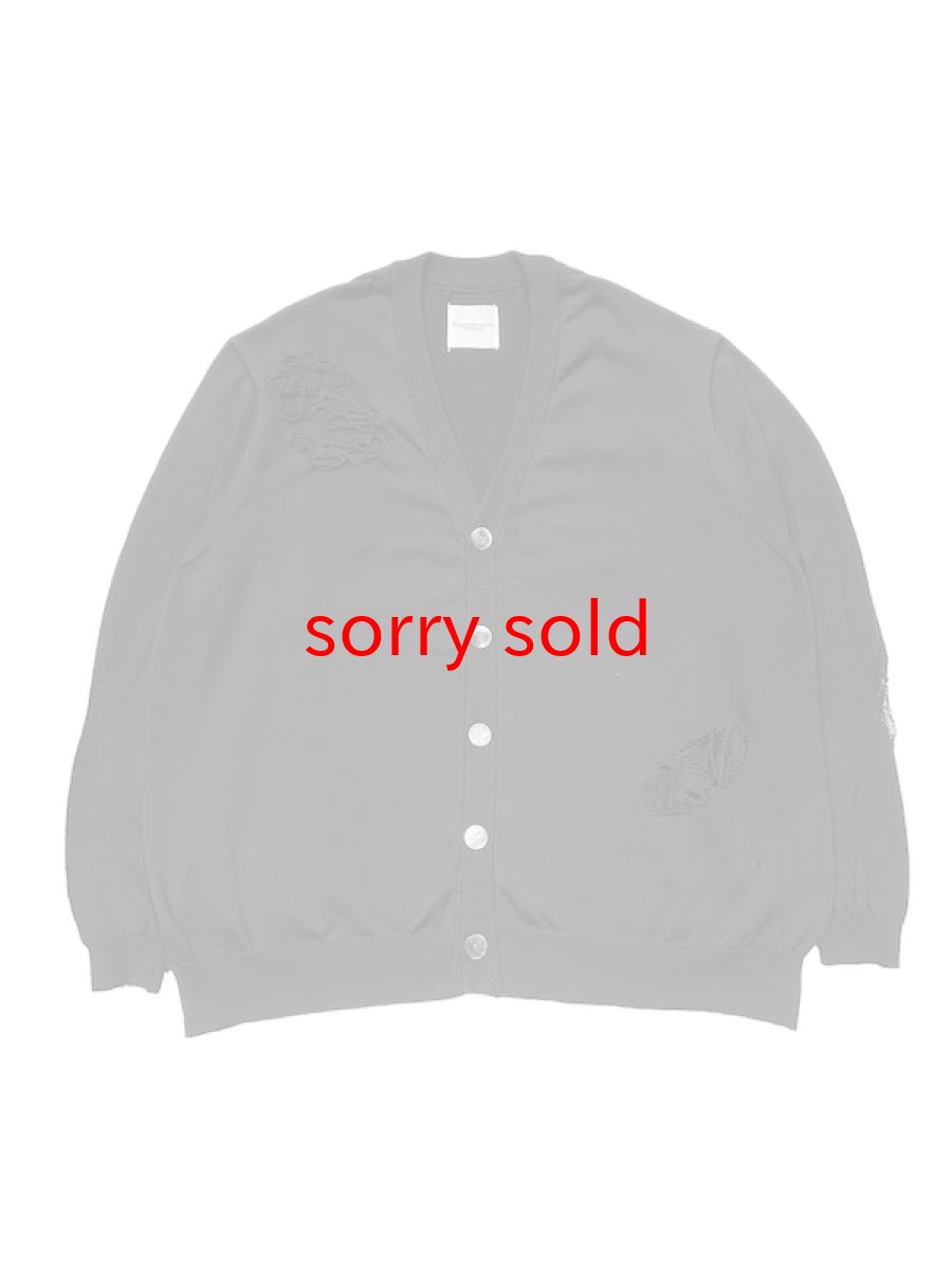 画像1: sale TAKAHIROMIYASHITATheSoloist / ソロイスト cardigan.(clash) (1)