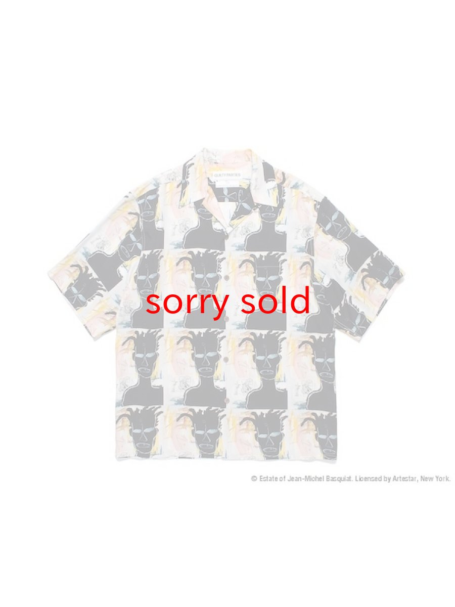 画像1: wackomaria  / ワコマリア JEAN-MICHEL BASQUIAT / S/S HAWAIIAN SHIRT ( TYPE-3 ) (1)