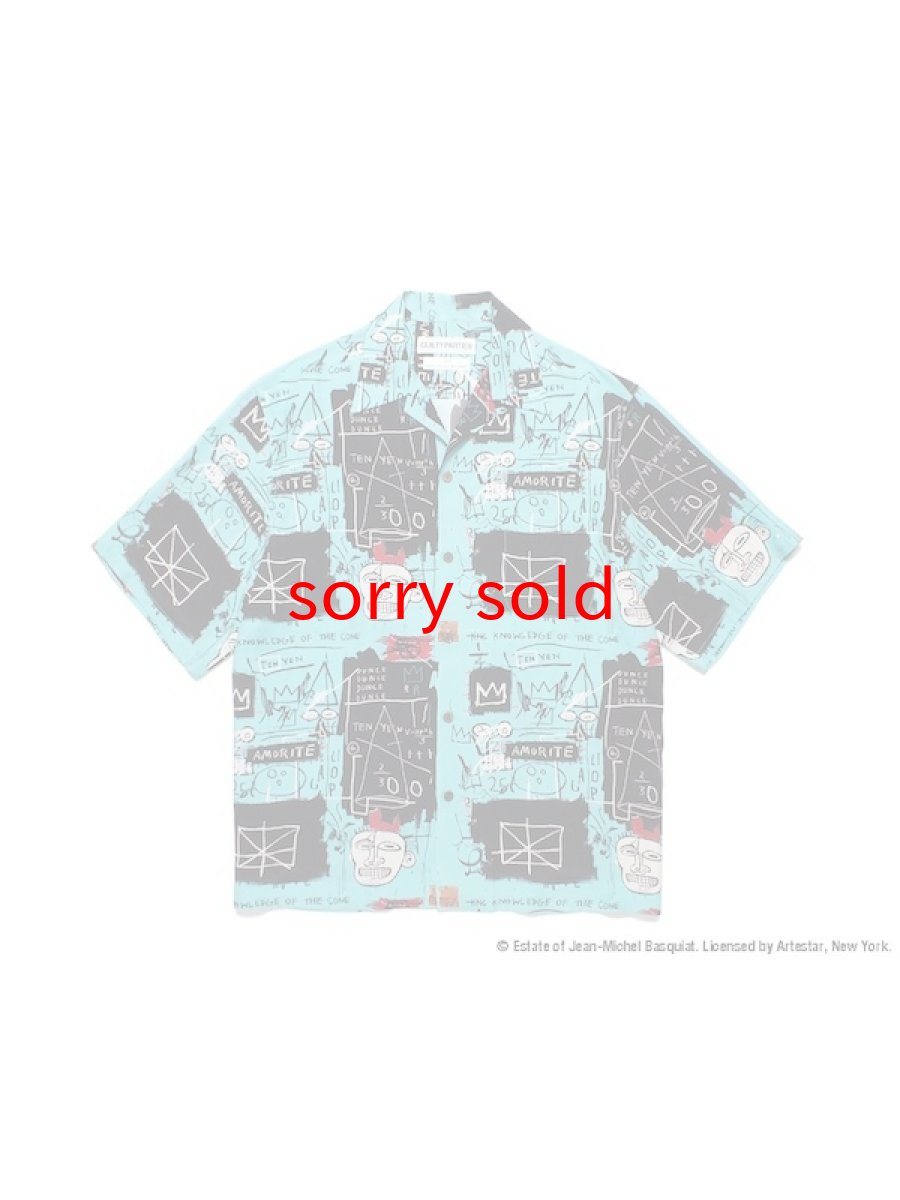 画像1: wackomaria  / ワコマリア JEAN-MICHEL BASQUIAT / S/S HAWAIIAN SHIRT ( TYPE-2 ) (1)