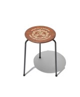 HOLIDAYS in The MOUNTAIN  / Round Stool
