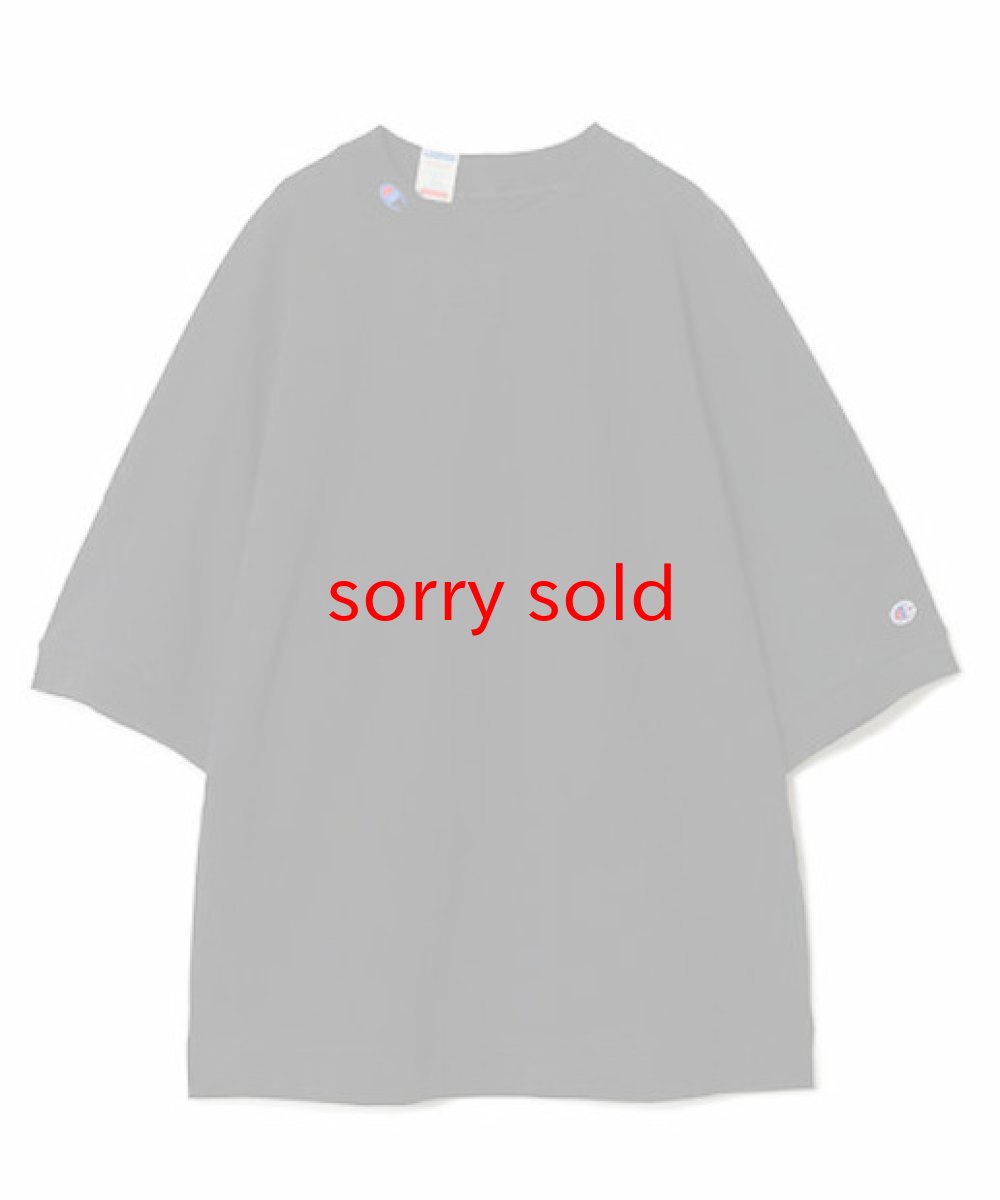 画像1: n.hoolywood / エヌハリウッド ×Champion crew neck tee (1)