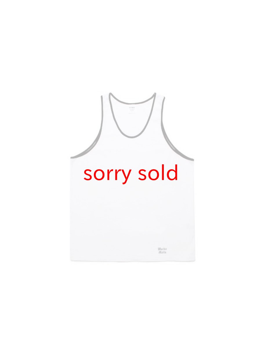 画像1: (セール価格お問い合わせ下さい。)wackomaria  / ワコマリア RINGER TANK TOP (1)